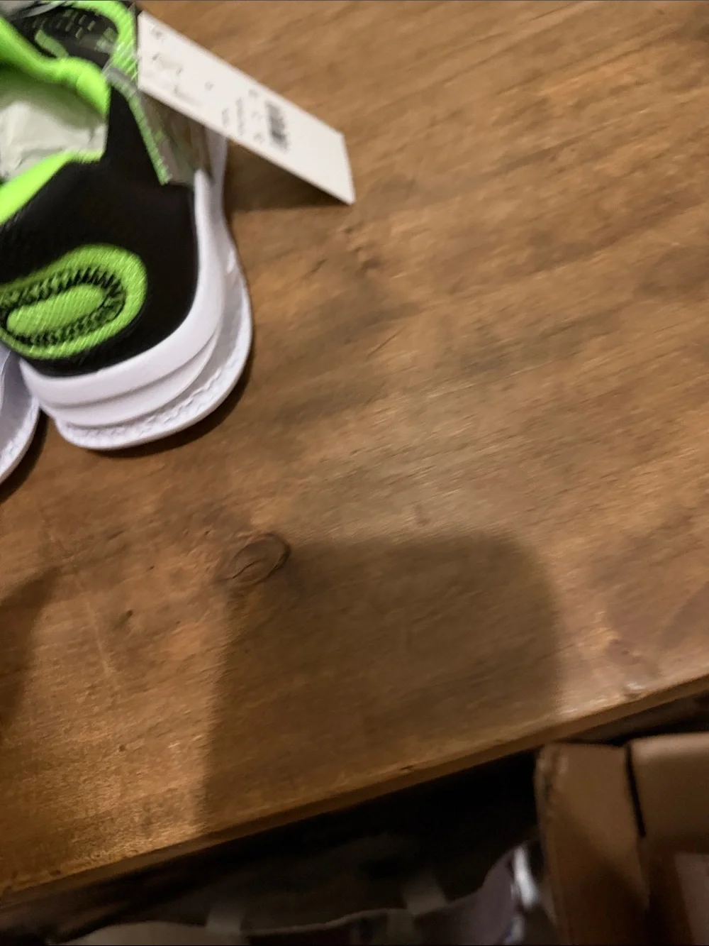 Skechers S Sport Kids' Neon Green and Black Step-In Sneakers size 12